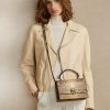 cCopper Women’s Ralph Lauren The Python RL Top Handle Crossbody Bags