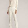 Cream Women’s Ralph Lauren Alandra Wool Crepe Pants Cream Women’s Ralph Lauren Alandra Wool Crepe Pants