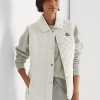 Cream Women’s Ralph Lauren Diamond-Quilted Vest