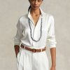 Cream Women’s Ralph Lauren Mulberry Silk Shir Shirts