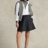 Dark Grey Women’s Ralph Lauren Wool-Cashmere Melton A-Line Skirts Dark Grey Women’s Ralph Lauren Wool-Cashmere Melton A-Line Skirts