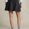 Dark Grey Women’s Ralph Lauren Wool-Cashmere Melton A-Line Skirts Dark Grey Women’s Ralph Lauren Wool-Cashmere Melton A-Line Skirts