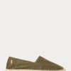 Green Men’s Ralph Lauren Cevio Washed Canvas Casual Shoes
