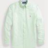 Green Men’s Ralph Lauren Slim Fit Oxford  Shirts