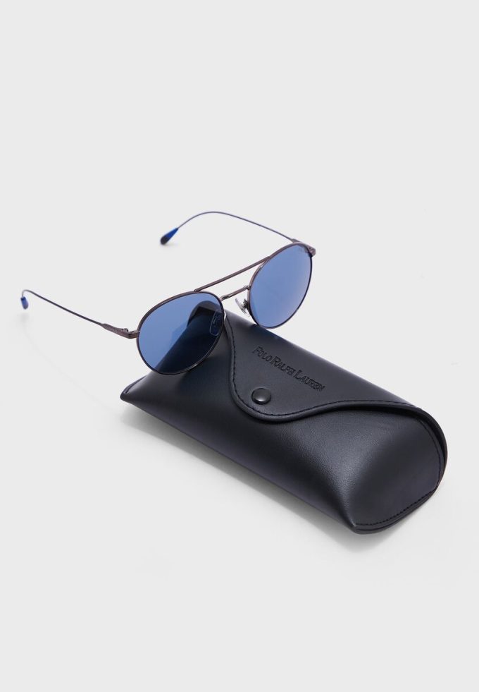 Grey Men’s Ralph Lauren 0Ph3136 Round Sunglasses Grey Men’s Ralph Lauren 0Ph3136 Round Sunglasses