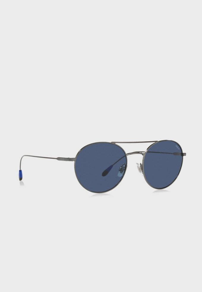 Grey Men’s Ralph Lauren 0Ph3136 Round Sunglasses Grey Men’s Ralph Lauren 0Ph3136 Round Sunglasses