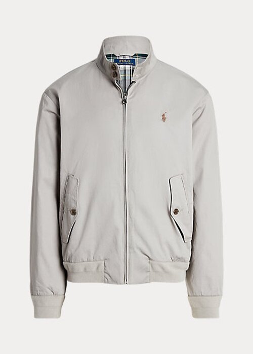 Grey Men’s Ralph Lauren Cotton Twill Jackets Grey Men’s Ralph Lauren Cotton Twill Jackets