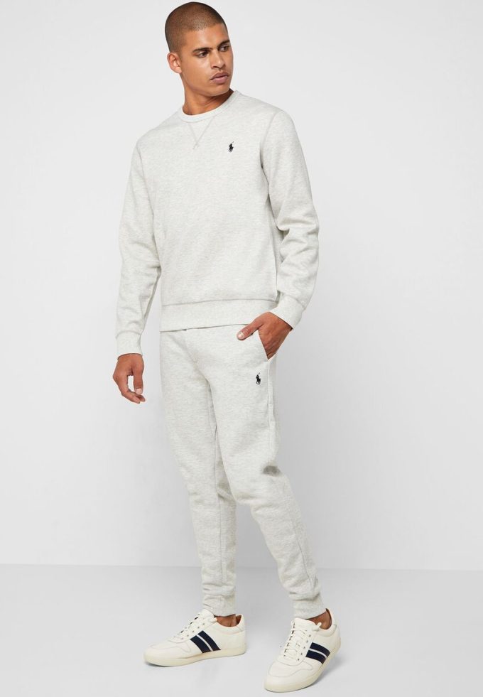 Grey Men’s Ralph Lauren Essential Cuffed Sweatpants