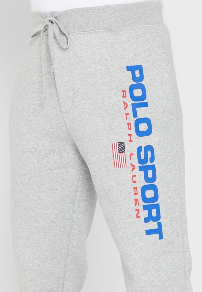 Grey Men’s Ralph Lauren Logo Sweatpants