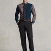 Grey Men’s Ralph Lauren Slim Fit Wool Twill  Pants