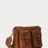 Lauren Tan Women’s Ralph Lauren Studded Leather Medium Noa Crossbody Bags