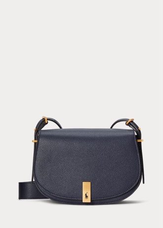 midnight navy women s ralph lauren polo id leather saddle bags 1 330x462 - Midnight Navy Women's Ralph Lauren Polo ID Leather Saddle Bags