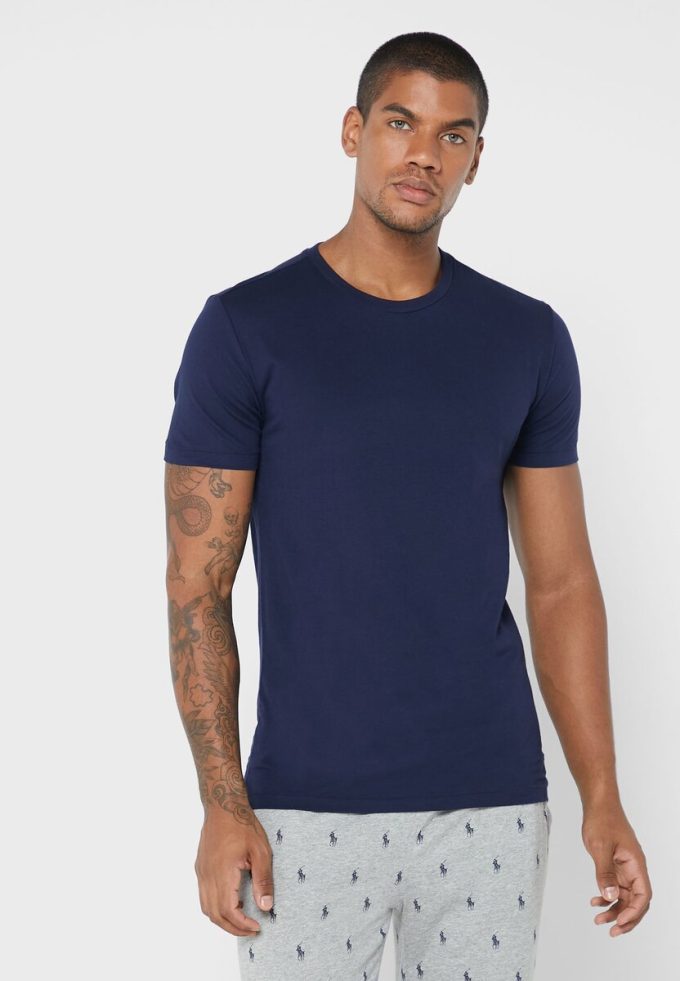 Multicolor Men’s Ralph Lauren 3 Pack Assorted Crew Neck T Shirts