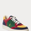 Multicolor Men’s Ralph Lauren Court Corduroy Low-Top Sneakers Multicolor Men’s Ralph Lauren Court Corduroy Low-Top Sneakers