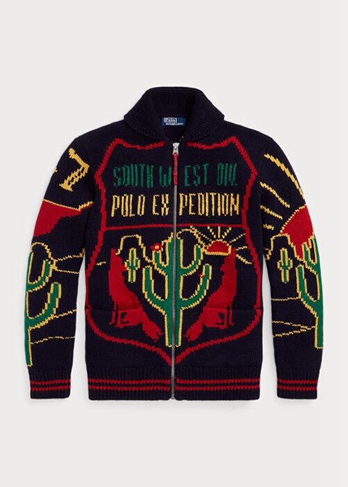 Multicolor Men’s Ralph Lauren Wool Graphic Full-zip Jumper Sweaters Multicolor Men’s Ralph Lauren Wool Graphic Full-zip Jumper Sweaters