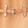 Natural Women’s Ralph Lauren Stud Vachetta Large Bellport Bucket Bags