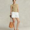 Natural Women’s Ralph Lauren Stud Vachetta Large Bellport Bucket Bags