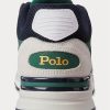 Navy / Gold Men’s Ralph Lauren Trackster 200 Sneakers