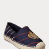 Navy Men’s Ralph Lauren Cevio Crest Striped Casual Shoes Navy Men’s Ralph Lauren Cevio Crest Striped Casual Shoes