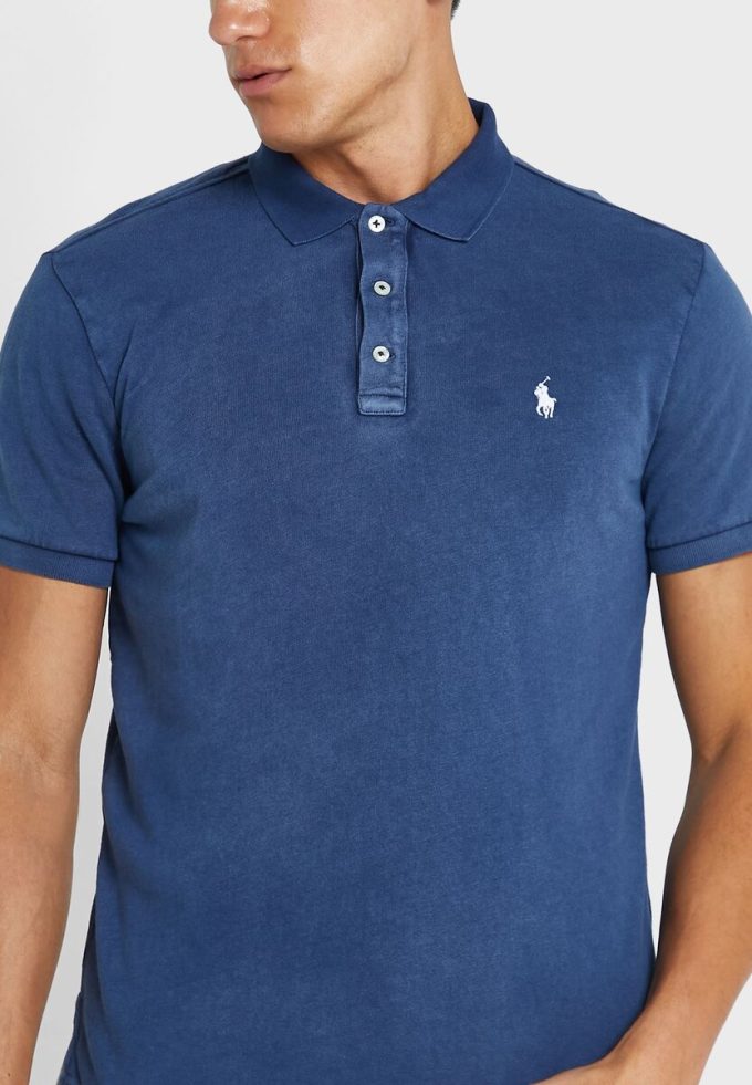 Navy Men’s Ralph Lauren Essential Polo Shirts
