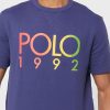 Navy Men’s Ralph Lauren Logo Crew Neck T Shirts