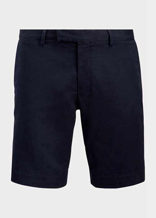 Navy Men’s Ralph Lauren Stretch Slim Fit Chino Shorts Navy Men’s Ralph Lauren Stretch Slim Fit Chino Shorts
