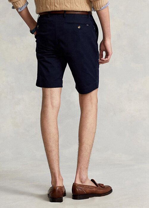 Navy Men’s Ralph Lauren Stretch Slim Fit Chino Shorts Navy Men’s Ralph Lauren Stretch Slim Fit Chino Shorts