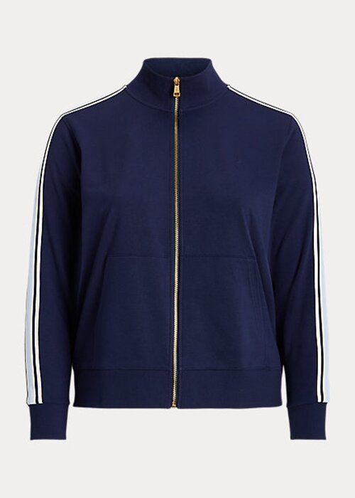 Navy Women’s Ralph Lauren French Terry Full-Zip Jackets Navy Women’s Ralph Lauren French Terry Full-Zip Jackets