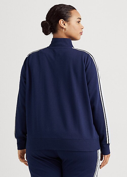 Navy Women’s Ralph Lauren French Terry Full-Zip Jackets Navy Women’s Ralph Lauren French Terry Full-Zip Jackets