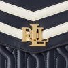 Navy Women’s Ralph Lauren Nappa Leather Medium Farrah Satchel Bags