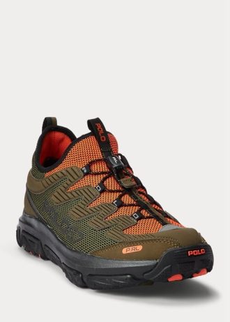 Olive Men’s Ralph Lauren Adventure 300LT Sneakers
