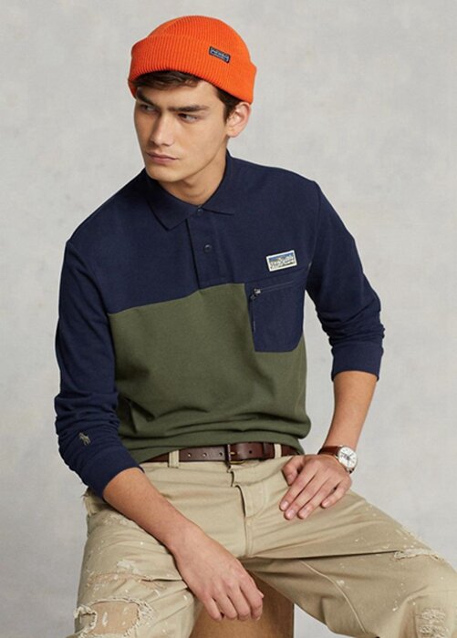 Olive Men’s Ralph Lauren Classic Fit Mesh Utility Polo Shirts Olive Men’s Ralph Lauren Classic Fit Mesh Utility Polo Shirts
