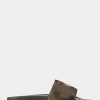 Olive Men’s Ralph Lauren Tiger Camo Leather Slippers Olive Men’s Ralph Lauren Tiger Camo Leather Slippers
