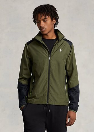 Olive Men’s Ralph Lauren Water-Repellent Ripstop Jackets