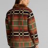 Orange Women’s Ralph Lauren Shearling-Collar Jacquard Jackets Orange Women’s Ralph Lauren Shearling-Collar Jacquard Jackets
