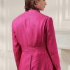 Pink Men’s Ralph Lauren Kent Basket-weave Linen-silk Sport Blazers
