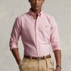 Pink Men’s Ralph Lauren Slim Fit Oxford Shirts Pink Men’s Ralph Lauren Slim Fit Oxford Shirts