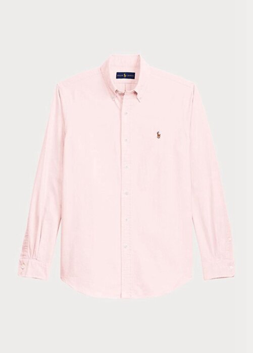 Pink Men’s Ralph Lauren Slim Fit Oxford Shirts Pink Men’s Ralph Lauren Slim Fit Oxford Shirts