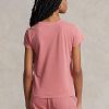 Pink Women’s Ralph Lauren Organic Cotton Crewneck T Shirts