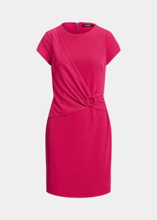 Pink Women’s Ralph Lauren Stretch Jersey Short-Sleeve Dress Pink Women’s Ralph Lauren Stretch Jersey Short-Sleeve Dress
