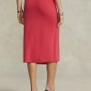 Red Women’s Ralph Lauren Cashmere Wrap Sweater Skirts Red Women’s Ralph Lauren Cashmere Wrap Sweater Skirts