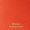 Sunset Orange Women’s Ralph Lauren Leather Small Bellport Bucket Bags