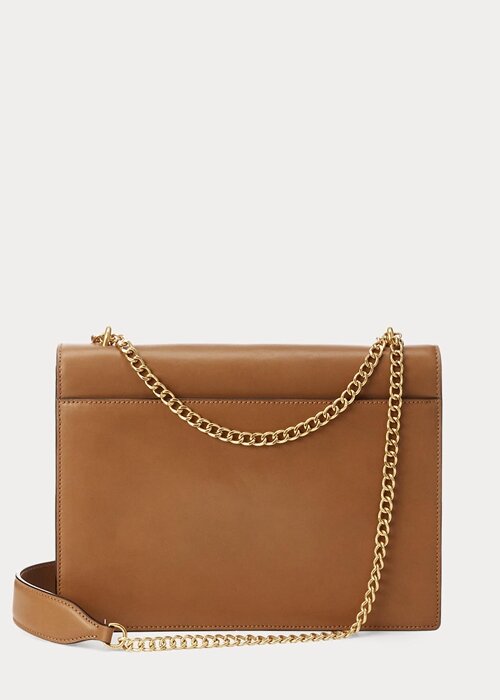 Tan Women’s Ralph Lauren Polo ID Calfskin Envelope Crossbody Bags Tan Women’s Ralph Lauren Polo ID Calfskin Envelope Crossbody Bags