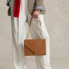 Tan Women’s Ralph Lauren Polo ID Calfskin Envelope Crossbody Bags Tan Women’s Ralph Lauren Polo ID Calfskin Envelope Crossbody Bags
