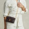 Tobacco Women’s Ralph Lauren Polo ID Quilted Chain Wallets