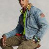 Wash Men’s Ralph Lauren Denim Trucker Jackets Wash Men’s Ralph Lauren Denim Trucker Jackets