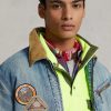 Wash Men’s Ralph Lauren Denim Trucker Jackets Wash Men’s Ralph Lauren Denim Trucker Jackets