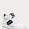 White / Grey Men’s Ralph Lauren Court Mid Pro Sneakers White / Grey Men’s Ralph Lauren Court Mid Pro Sneakers