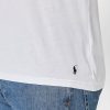 White Men’s Ralph Lauren 2 Pack Essential V- Neck T Shirts