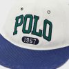 White Men’s Ralph Lauren Logo Flat Peak Hats White Men’s Ralph Lauren Logo Flat Peak Hats